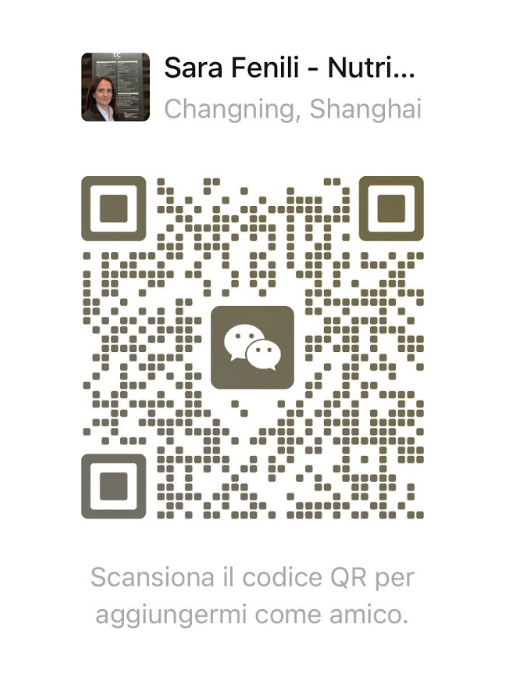QR code WeChat di Sara Fenili